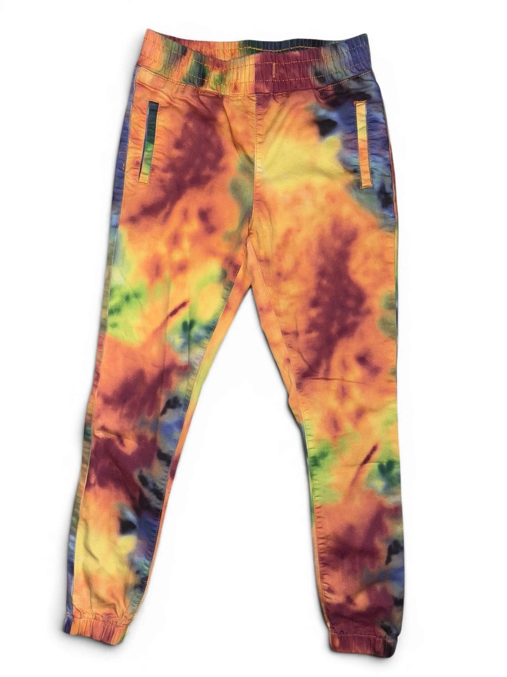 Tie-Dye Jogger Pants - Vibrant Multi - Picture 1 of 5